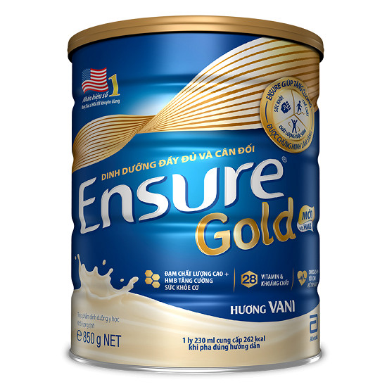 Sữa Ensure gold mẫu mới